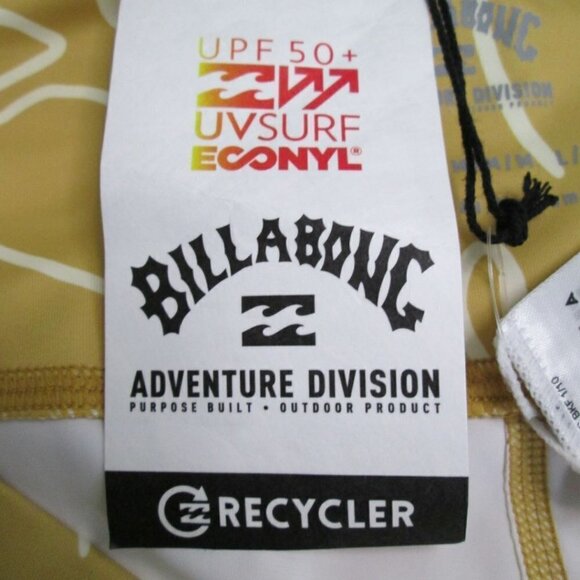 Billabong Summit 5 Pocket Print Bike Shorts Size: XL-Sweet Moss NWT - Picture 5 of 15